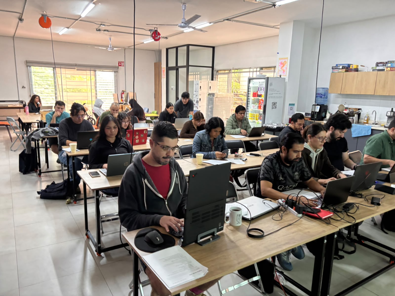 Asistentes al primer curso Python desde cero