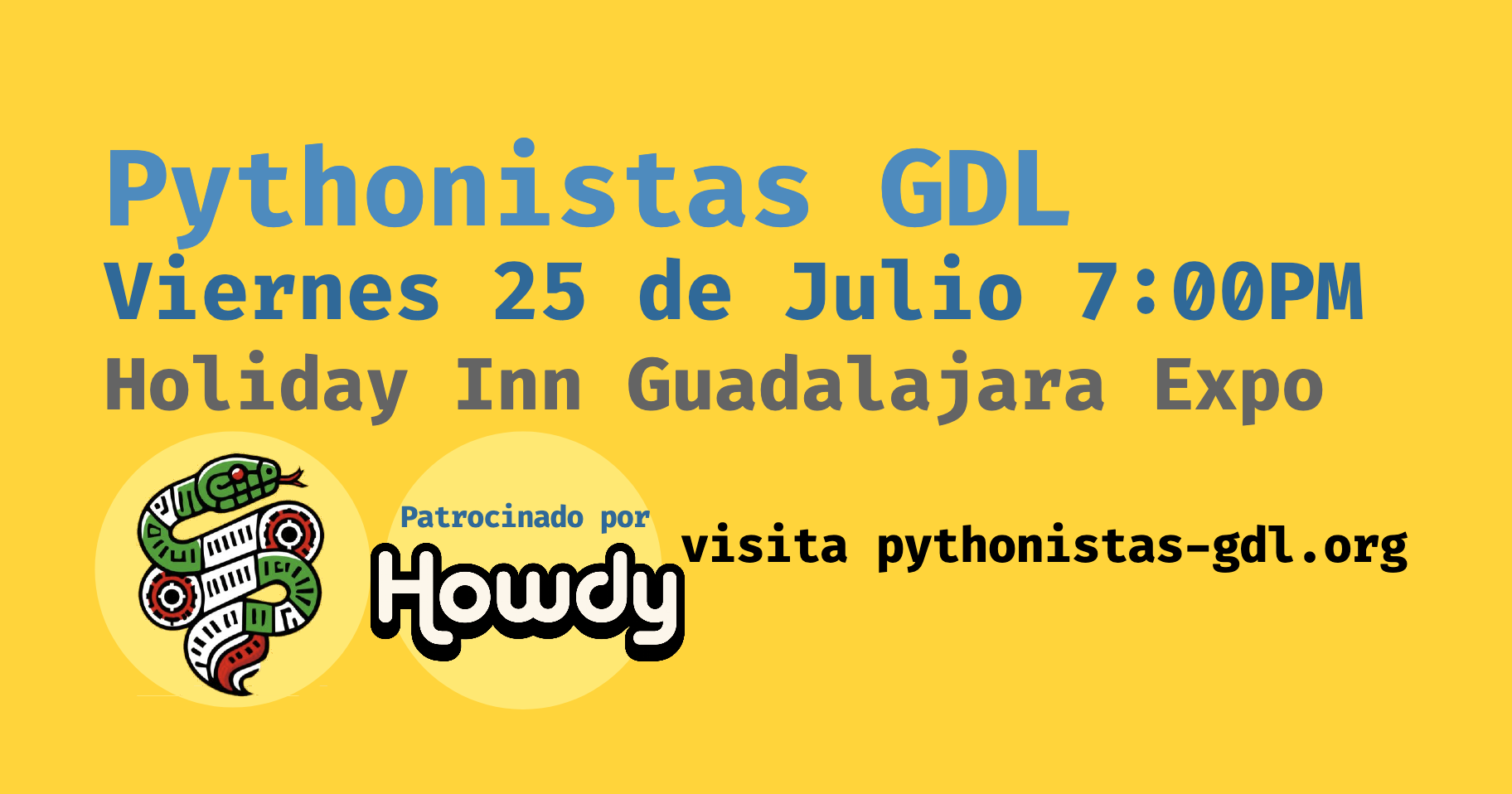 anuncio reunión junio pythonistas gdl