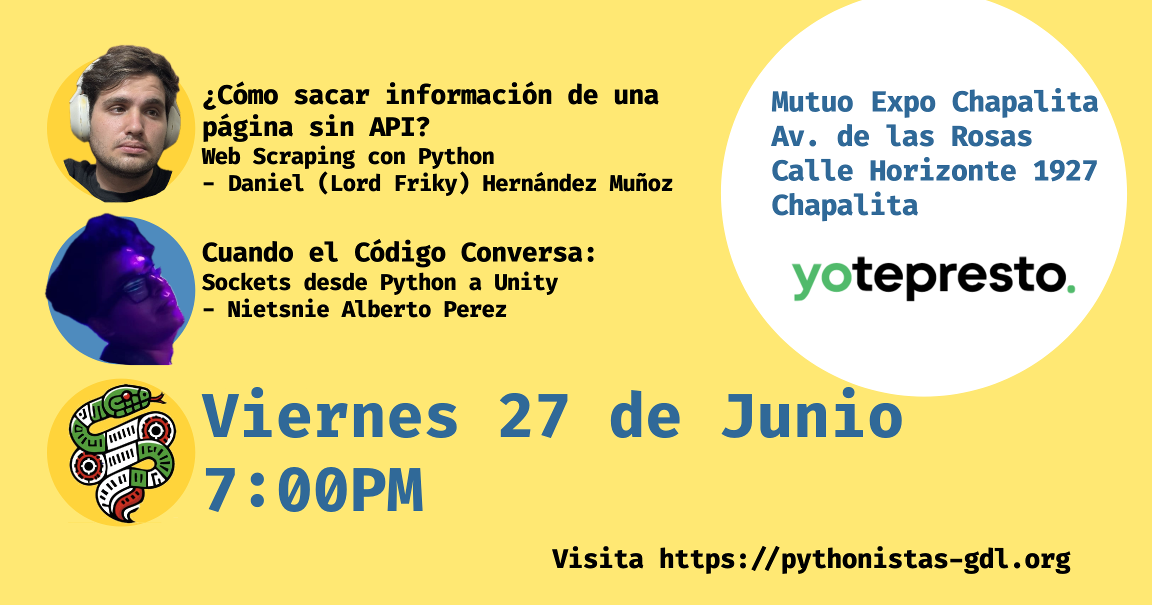 reunión junio pythonistas gdl