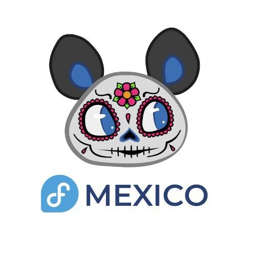 Logo de Fedora México - Comunidad de contribuidores al proyecto Fedora Linux